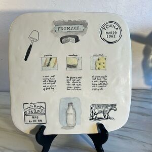 Fromage plate by Rae Dunn